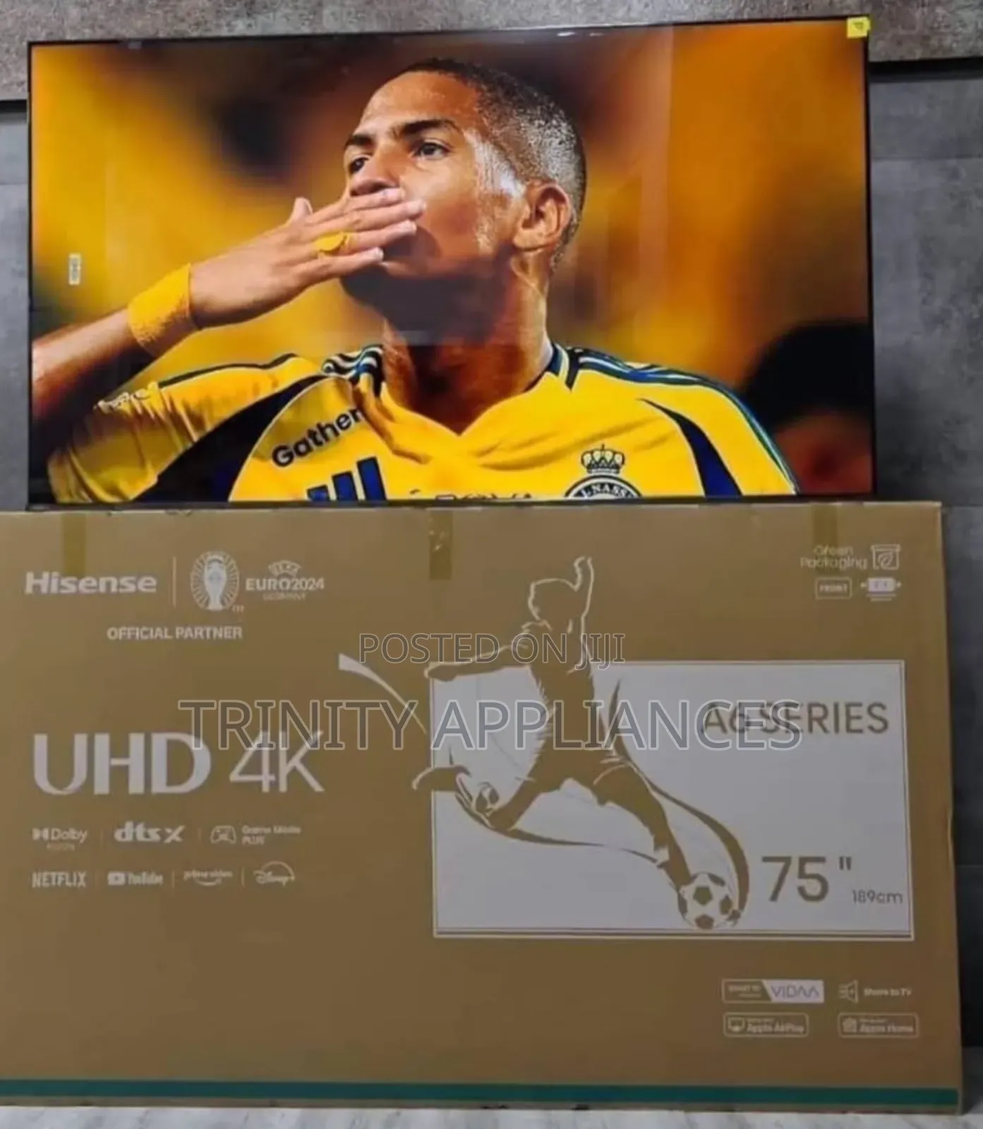 Hisense 75 Inch Uhd Smart Tv | 75a6n/Q