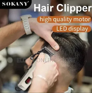 Sokany Rechargeable Professional Clipper With Accessories