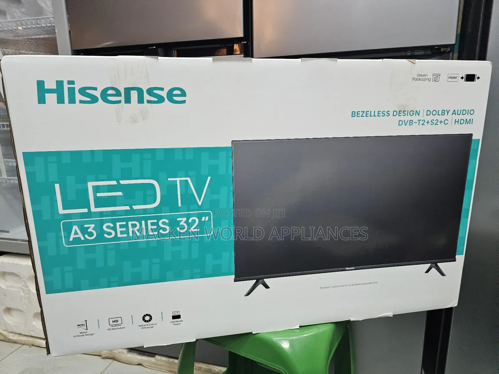 32 Hisense Digital Free to Air Tv Frameless
