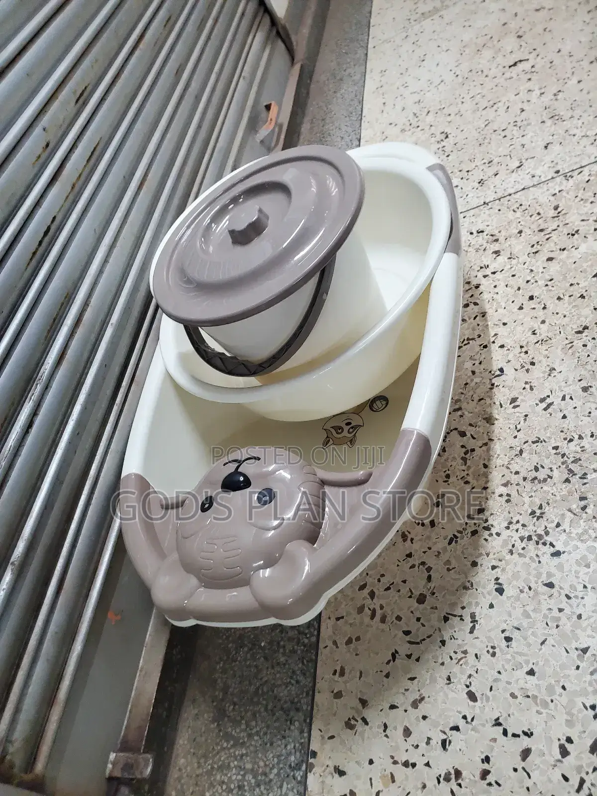 Plastic Baby Basin Set (3 Items)