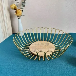 Metallic Fruit Basket