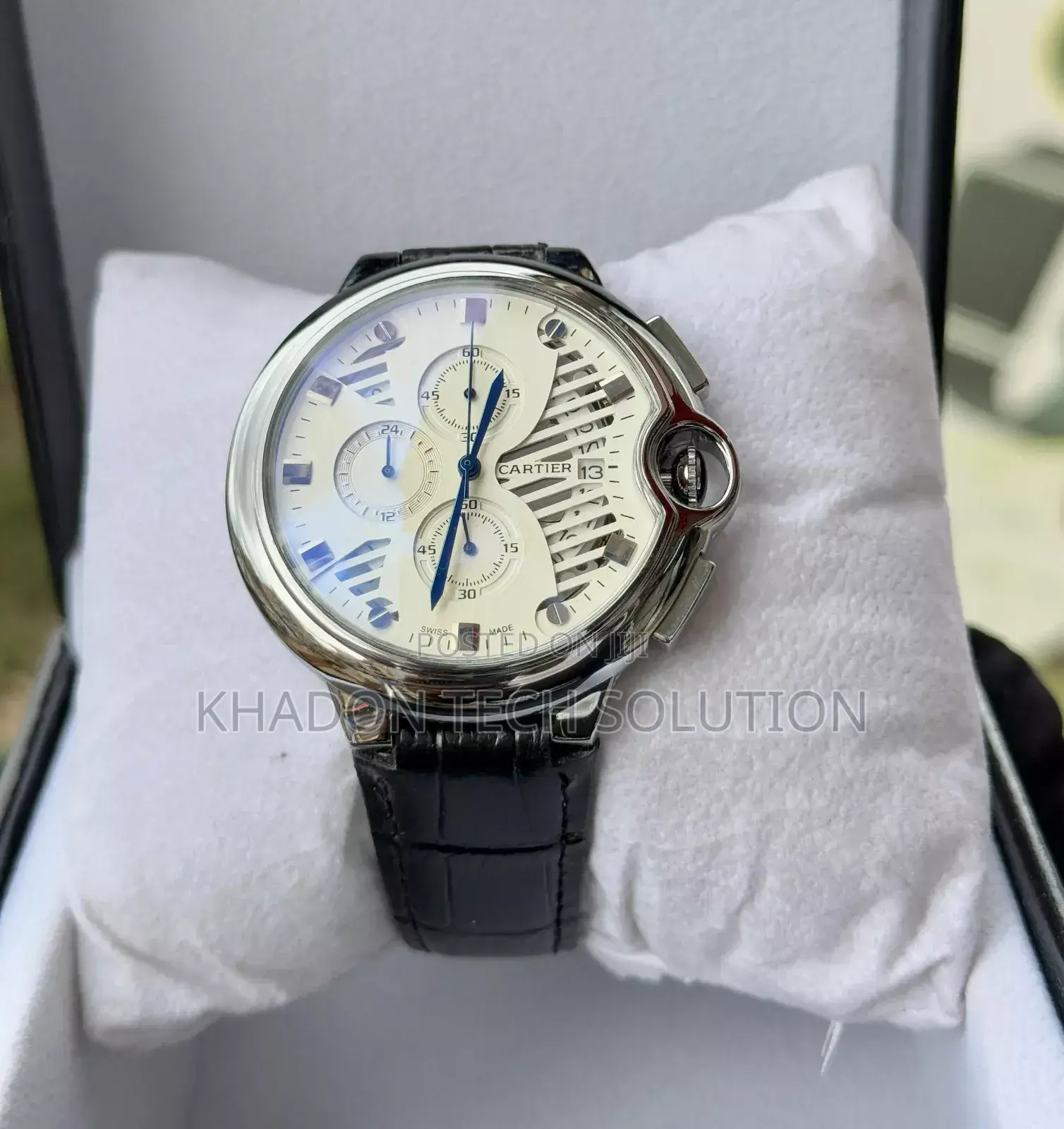 Cartier Leather Watches Available