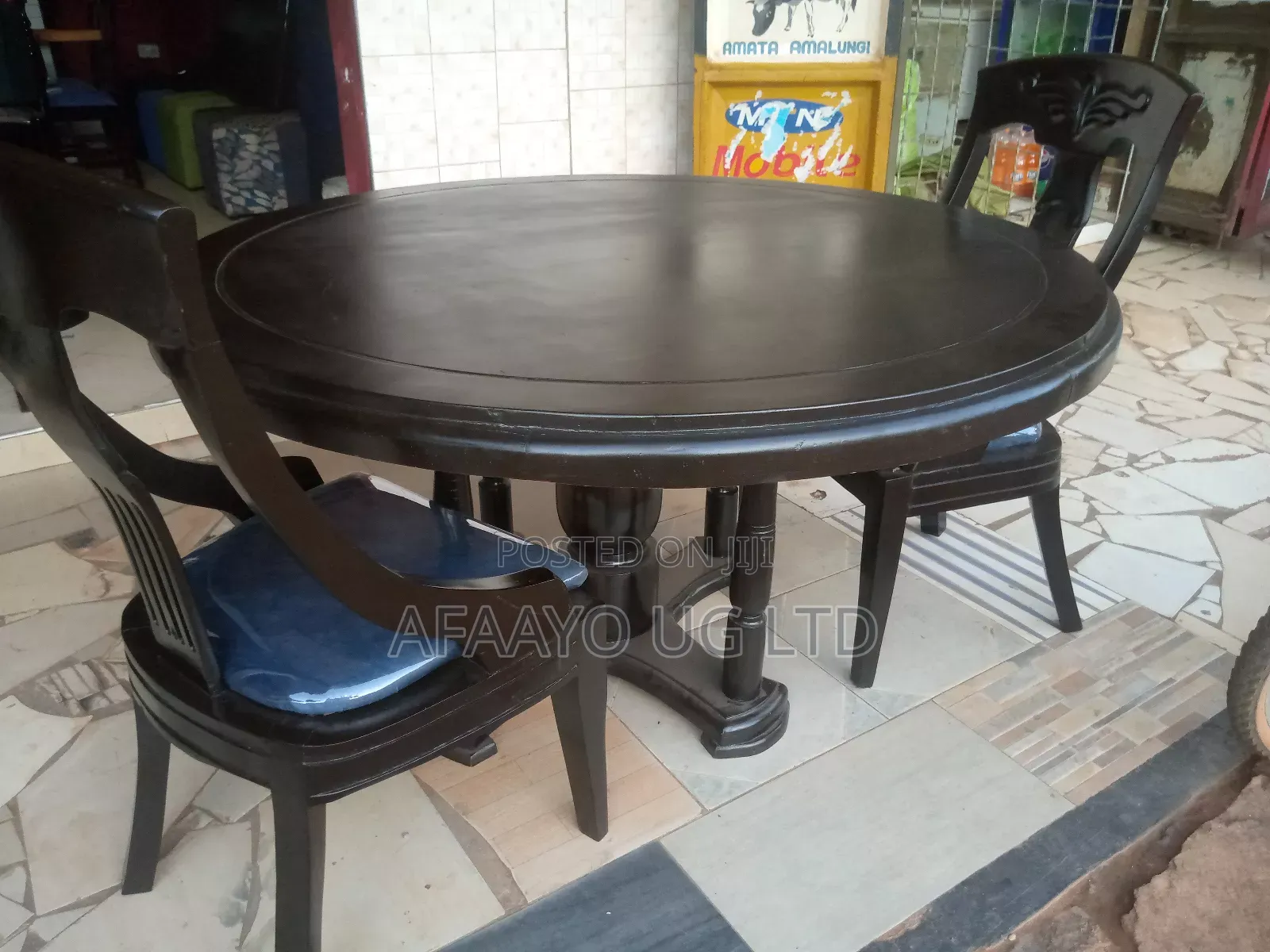 Giant Wooden Dinning Set