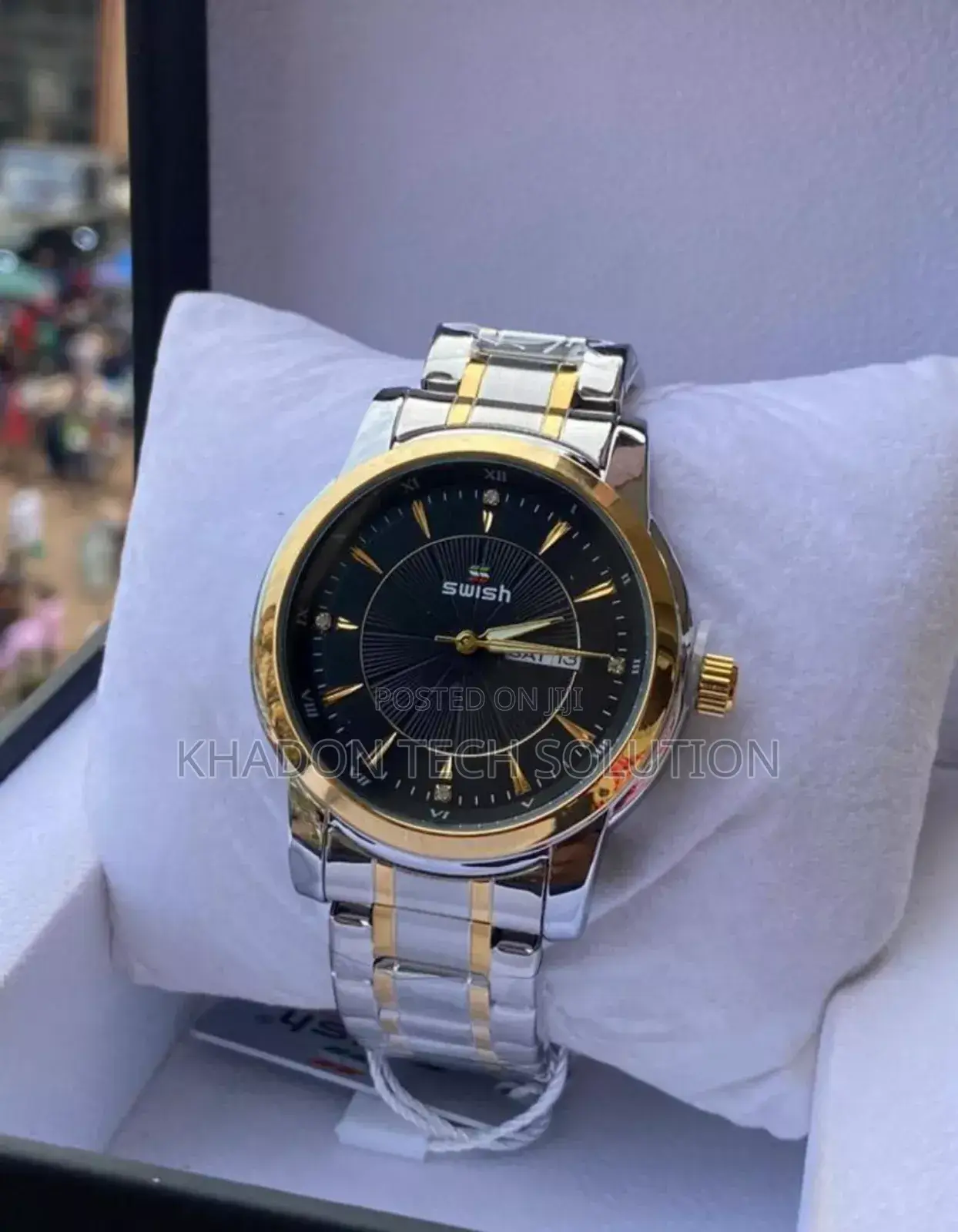 Swish Metallic Watch