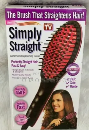 As Seen on Tv Simply Hair Straightener Brush