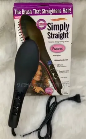 As Seen on Tv Simply Hair Straightener Brush