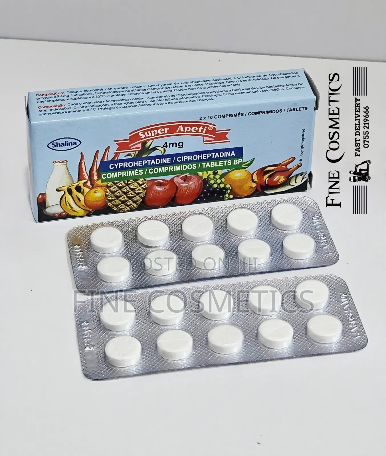 Wholesale Super Apeti, Weight Gainer Cyproheptadine 20 Pills
