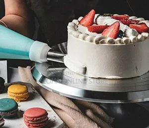 12 Inch Rotating Cake Decorating Revolving Stand Turntable
