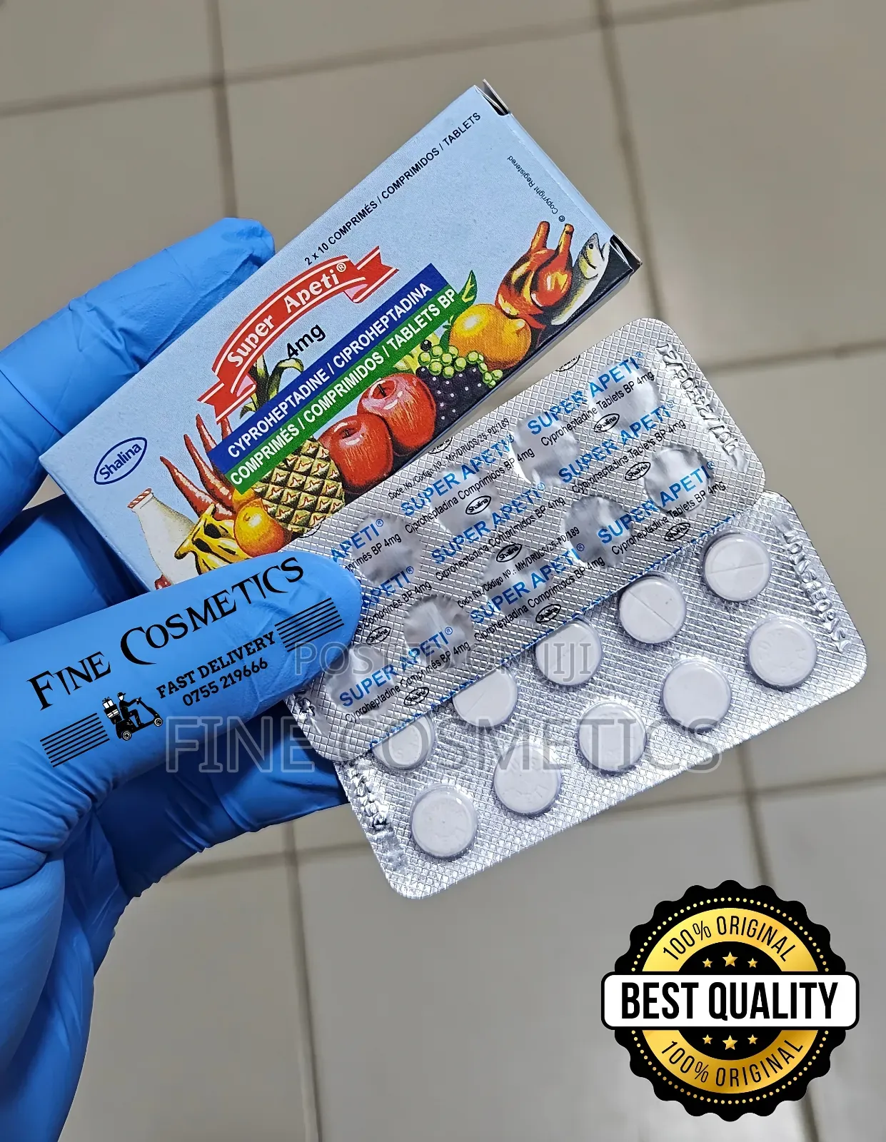 Wholesale Super Apeti, Weight Gainer Cyproheptadine 20 Pills