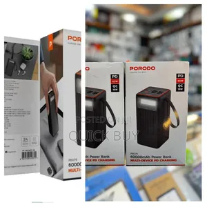 Porodo 60000mah High Capacity Power Bank