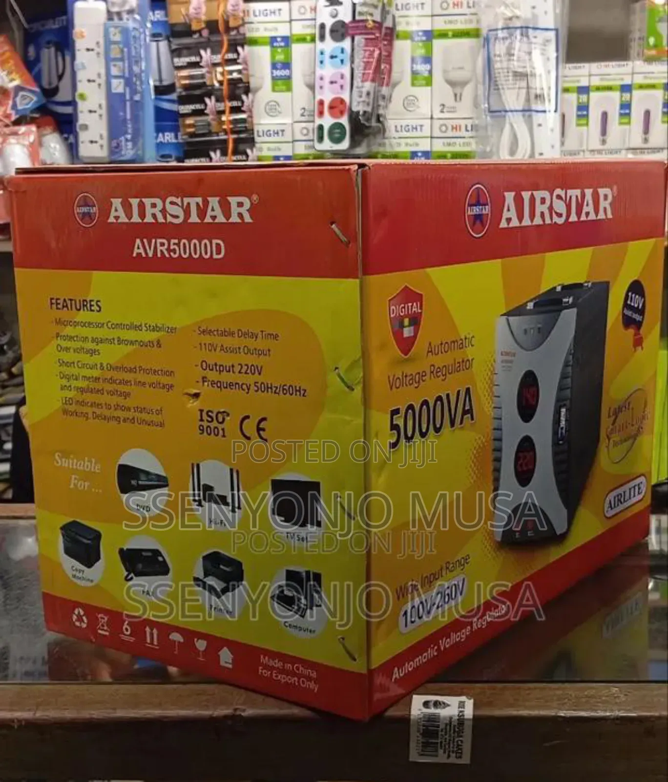 Airstar 5000va Voltage Stabilizer for Electronics