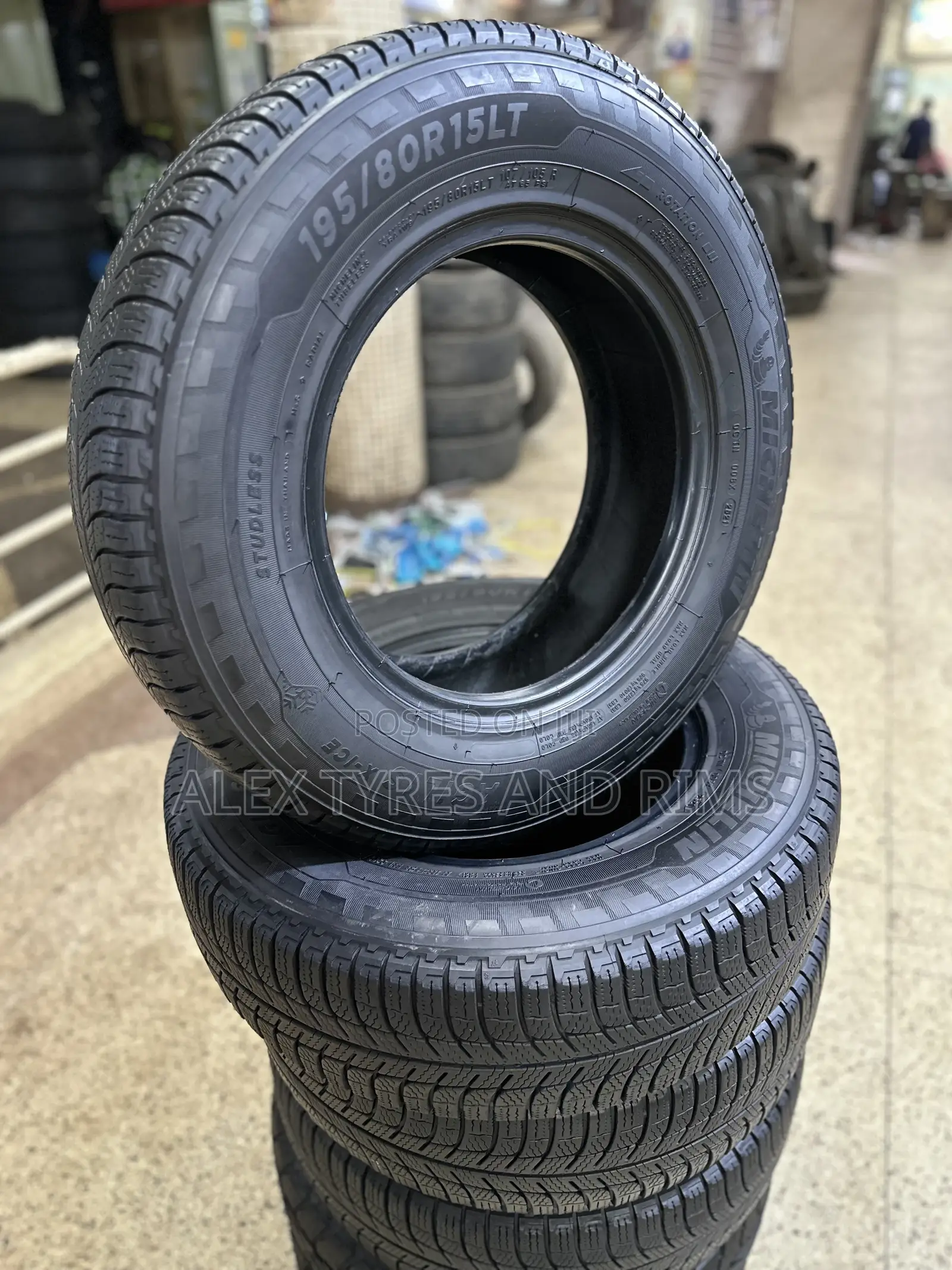 195/80r15 Michelin Tyres Made in Thailand
