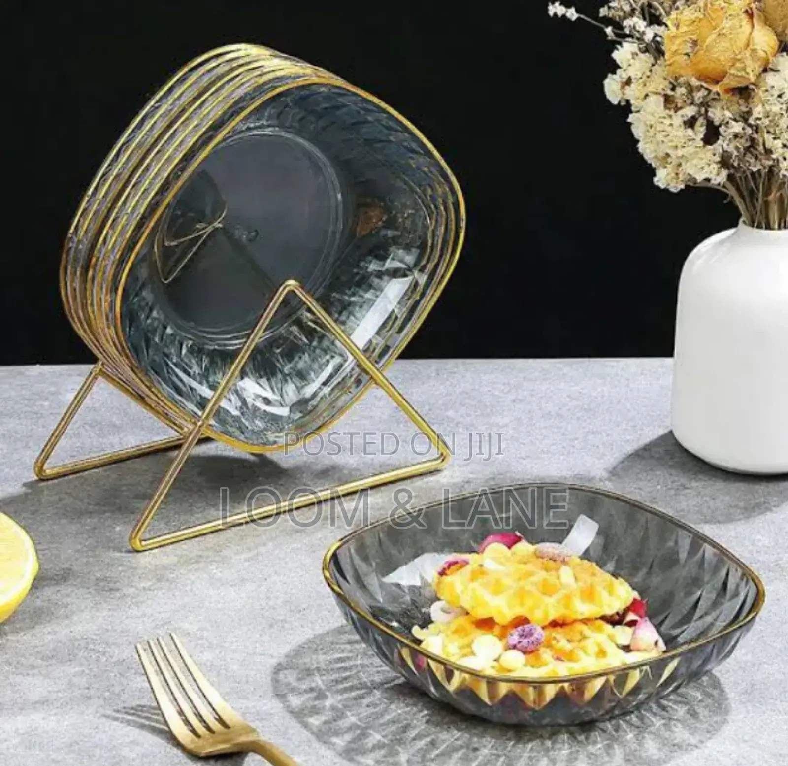 Acrylic Display Plate Holder