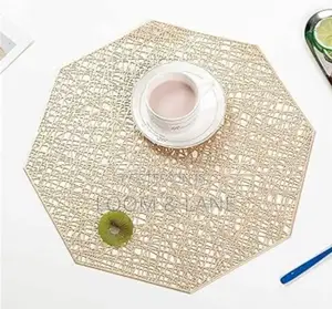 Set of 6 Octagonal Shaped Non Slip Placemats
