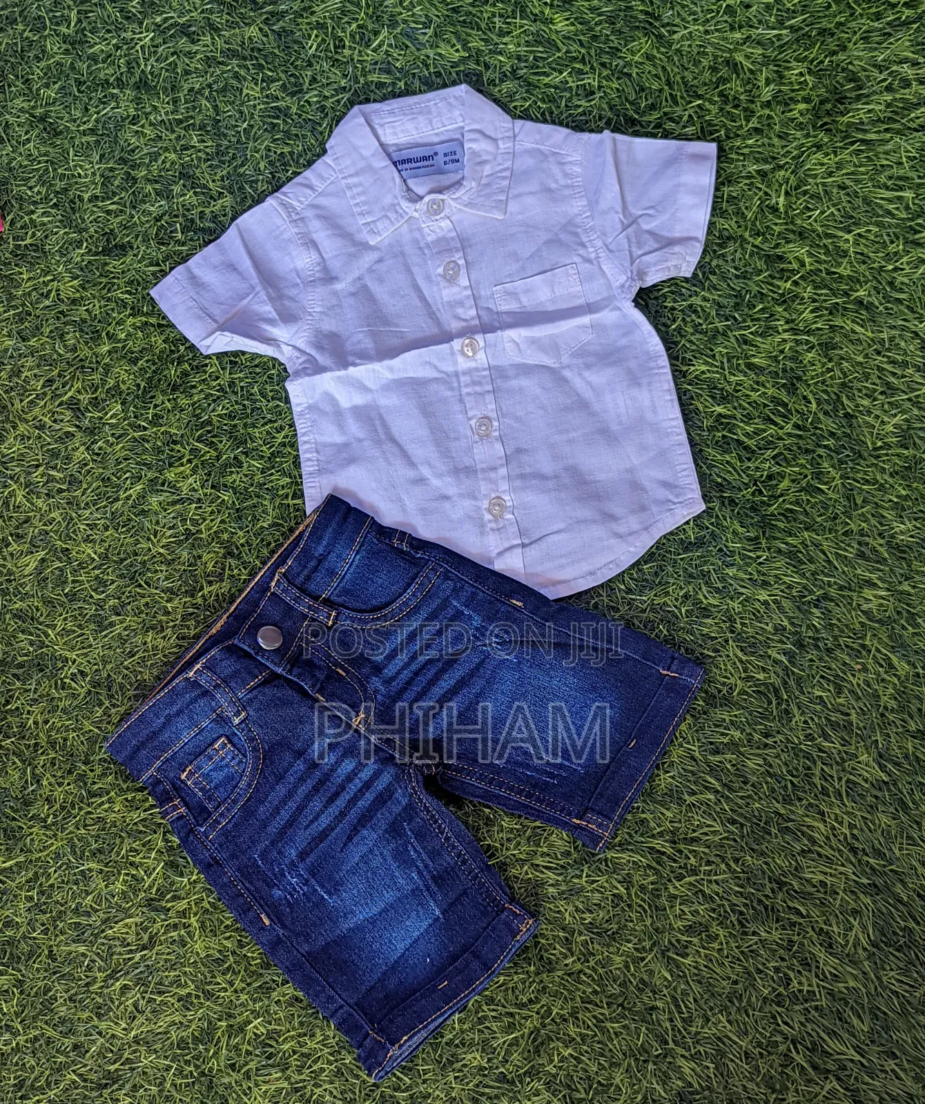 Kids /Boys White Shirt and Trouser
