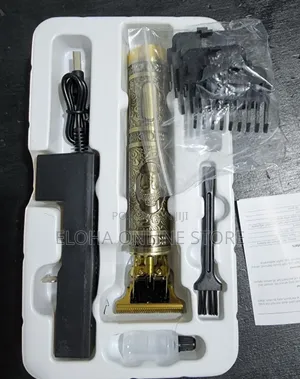 Stainless Steel Waterproof Shaving Clipper Gold