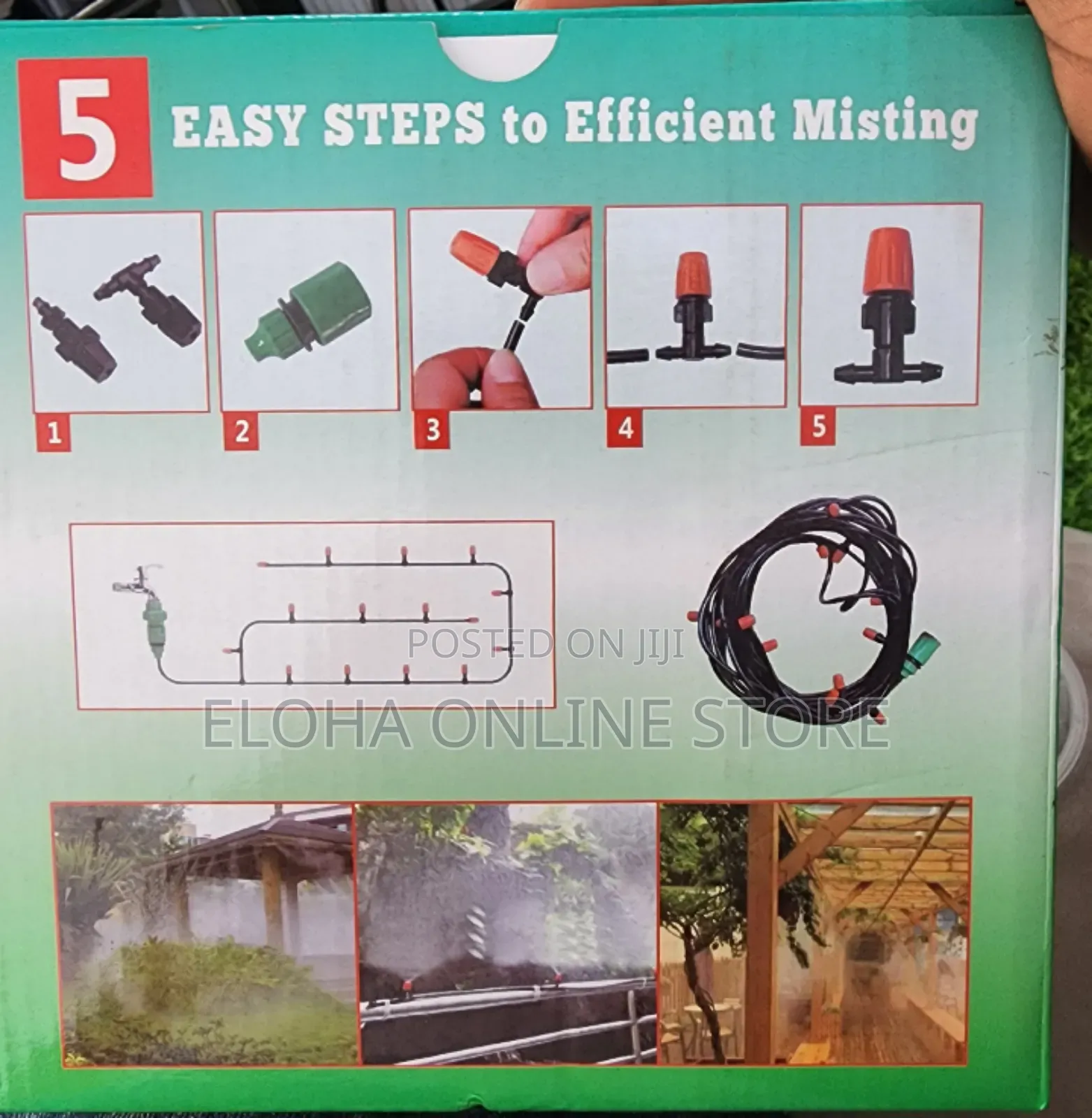 Patio Garden Sprinkler Set