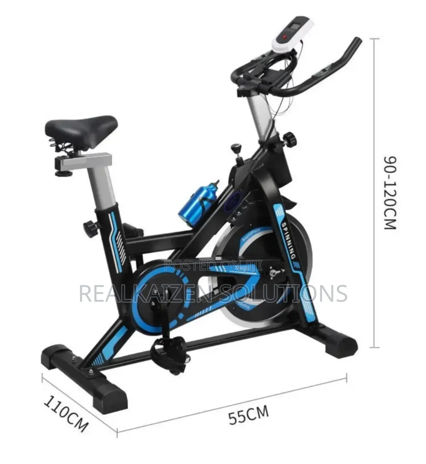 Indoor Adjustable Spinning Stationary Exercise Bike