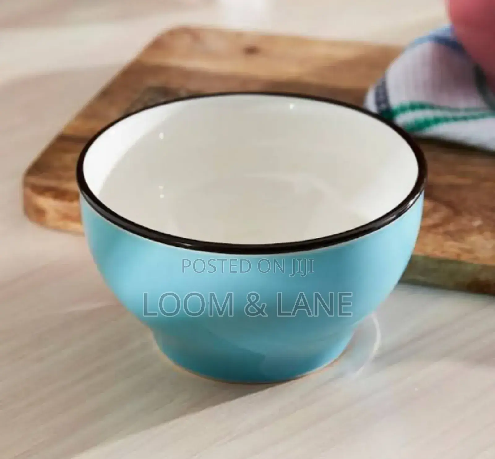 12piece Simple Breakfast Soup Bowls