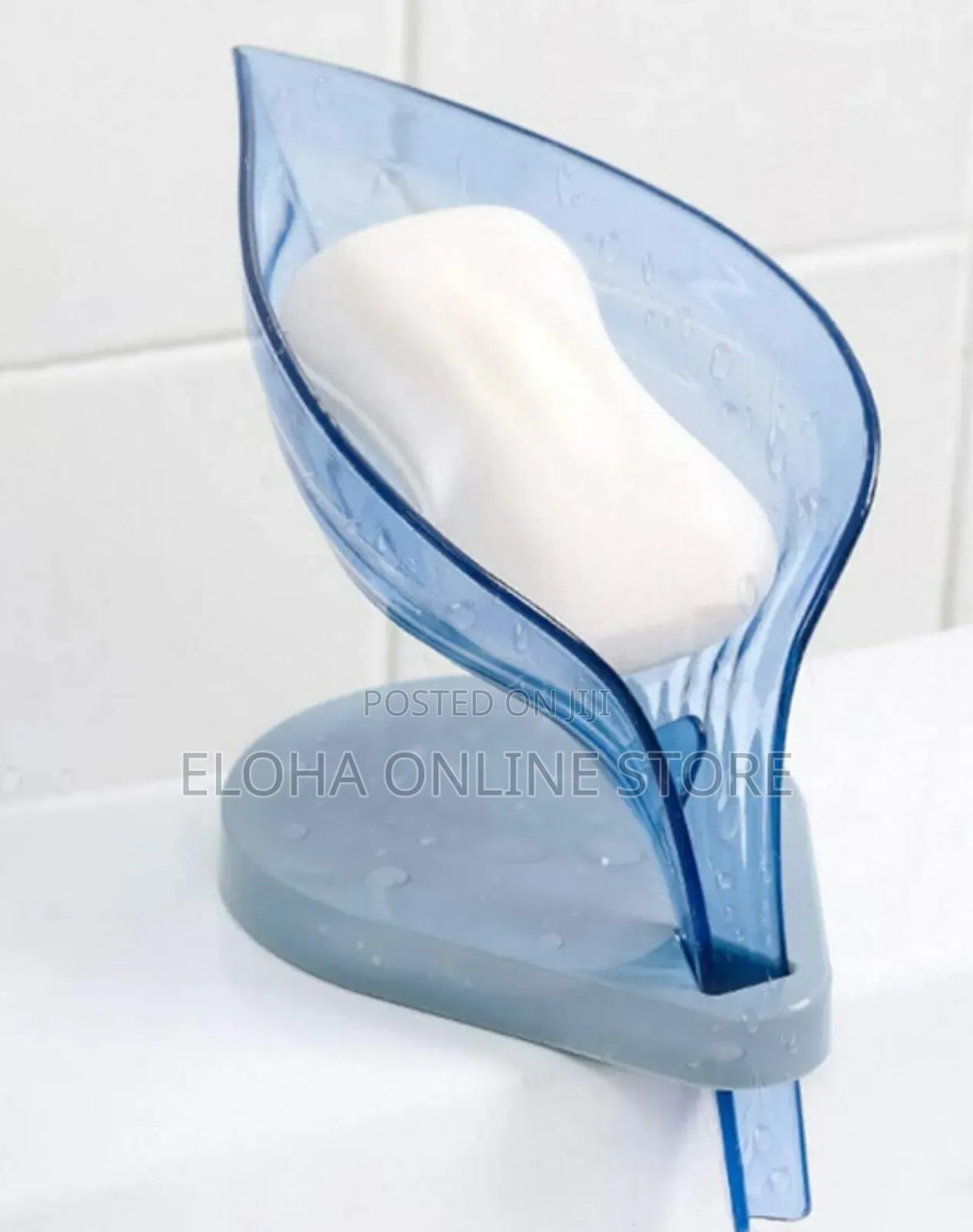 Sulfar Leaf Shape Self Draining Bathroom Soap Holder/Dish