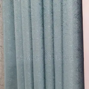 Blue Luxurious Curtains Per Finished Metre