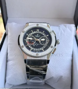 Hublot Geneve Men's Original Classic Wrist Time Piece