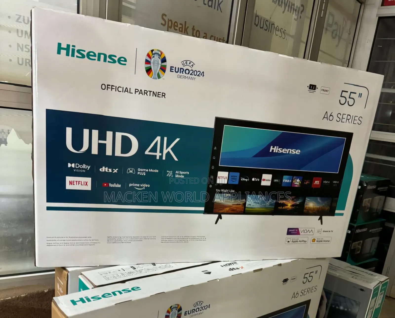 Hisense 55 Smart Uhd Tv on Promotion