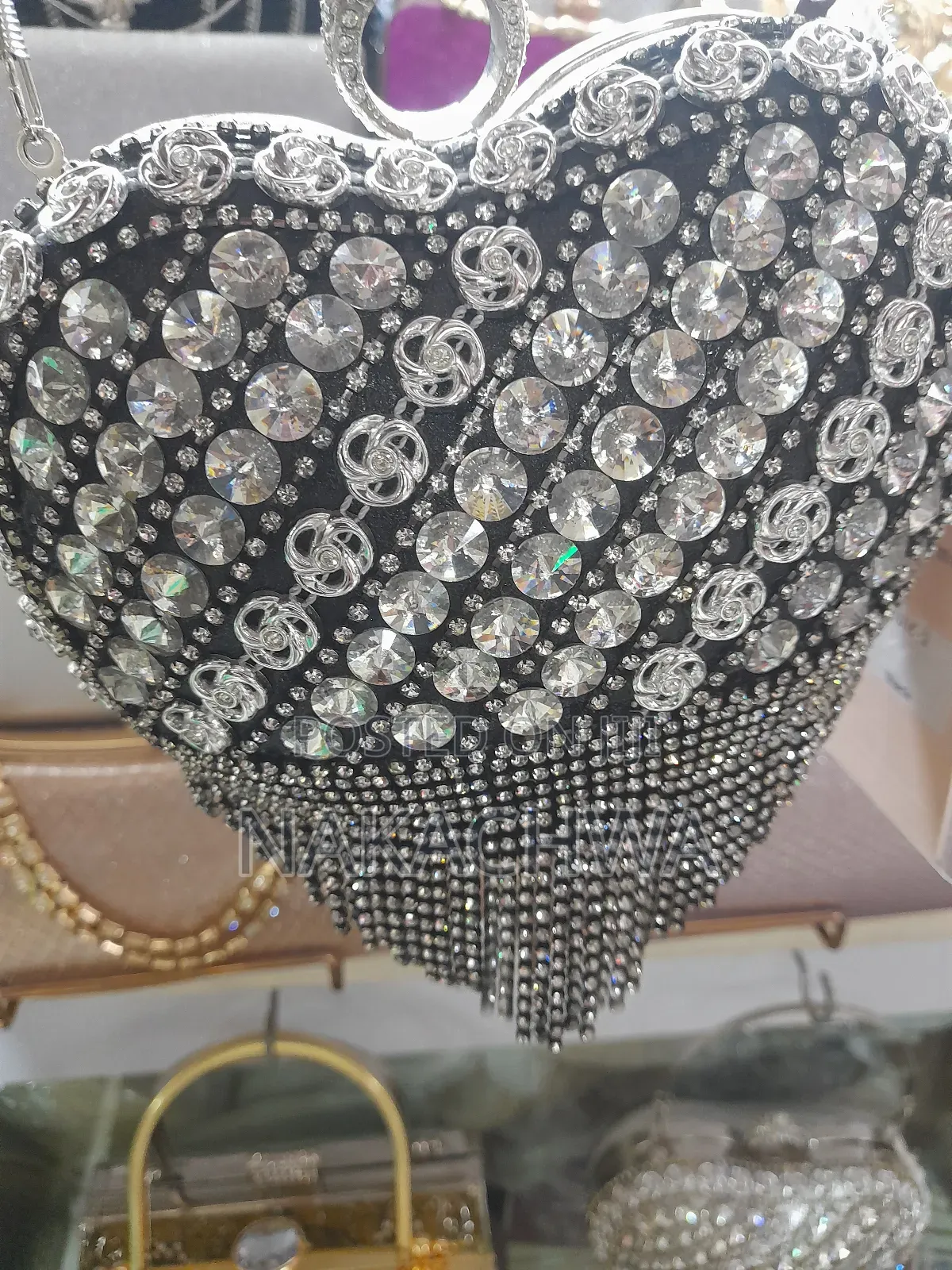 Its Good Silver Hand Bag