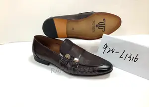 Original Taads Gentle Double Buckle Leather Loafers