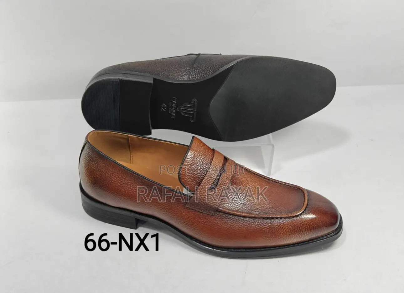 Original Classy Men’S Brown Taads Gentle Leather Loafers