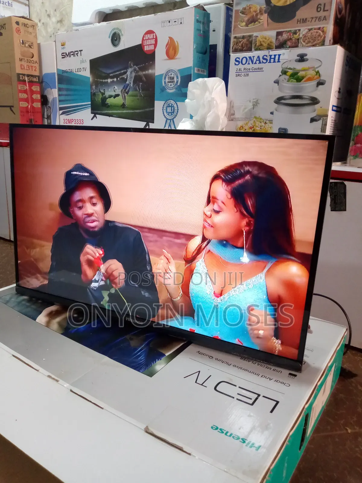 32 Inches Digital Led Hisense Frameless Tv