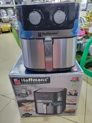 Hoffman Electronic Airfryer Manual 12l Large Capacity