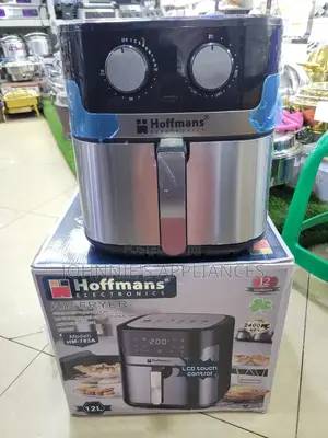 Hoffman Electronic Airfryer Manual 12l Large Capacity