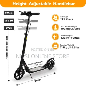 Foldable Adjustable City Scooter