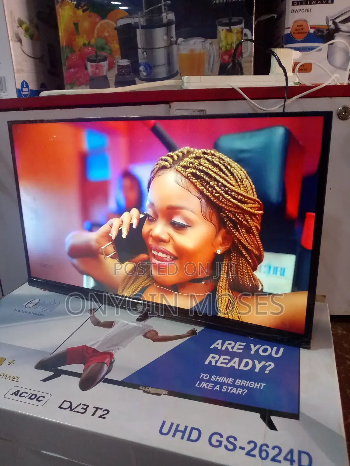 Digital 24 Inches Lg Led New Flat Screen Tv With Free to Air