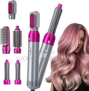 5in1 Hot Air Styler Comb Dryer