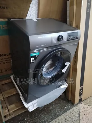 Hisense 8 KGS Washing Machine Front Loader - 3 Yrs Warranty