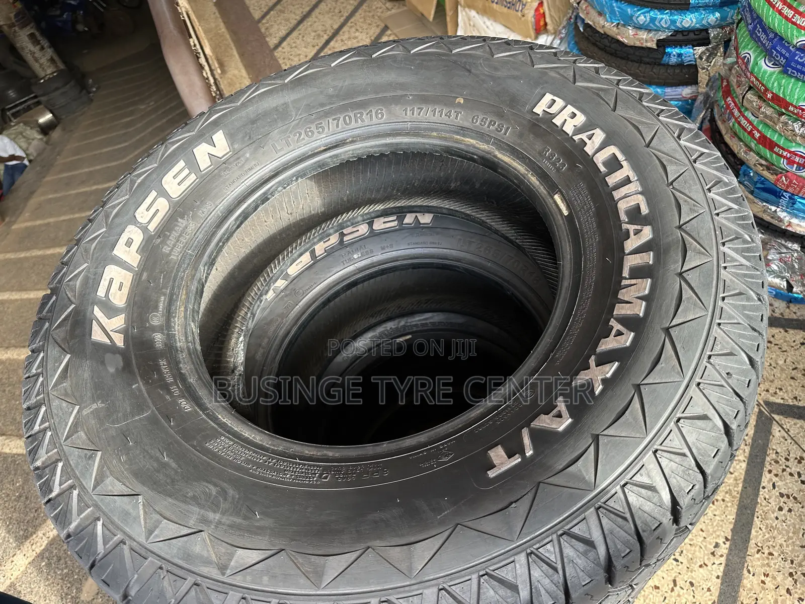 265/70r16 Kapsen Tires Good Condition