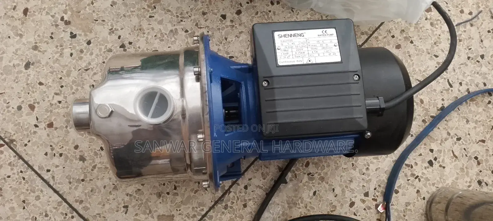 Stainless Steel Surface Pumps(1hp) Hot Water and Juice.