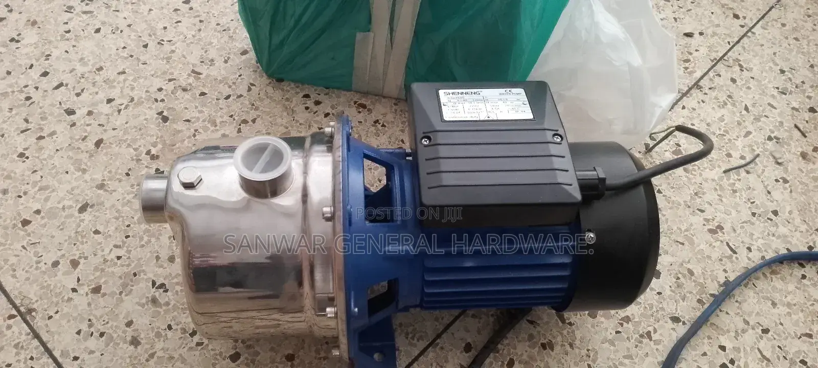 Stainless Steel Surface Pumps(1hp) Hot Water and Juice.