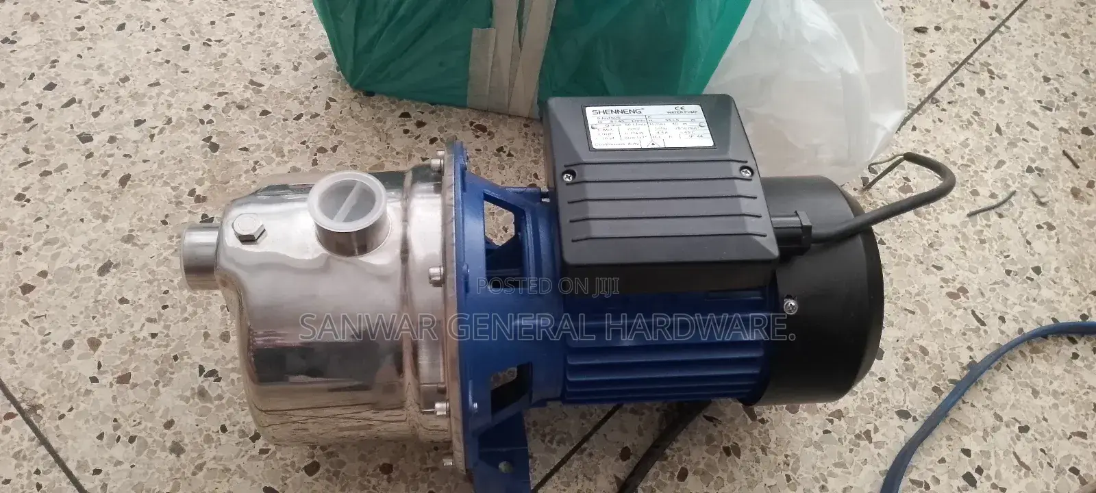 Stainless Steel Surface Pumps(1hp) Hot Water and Juice.