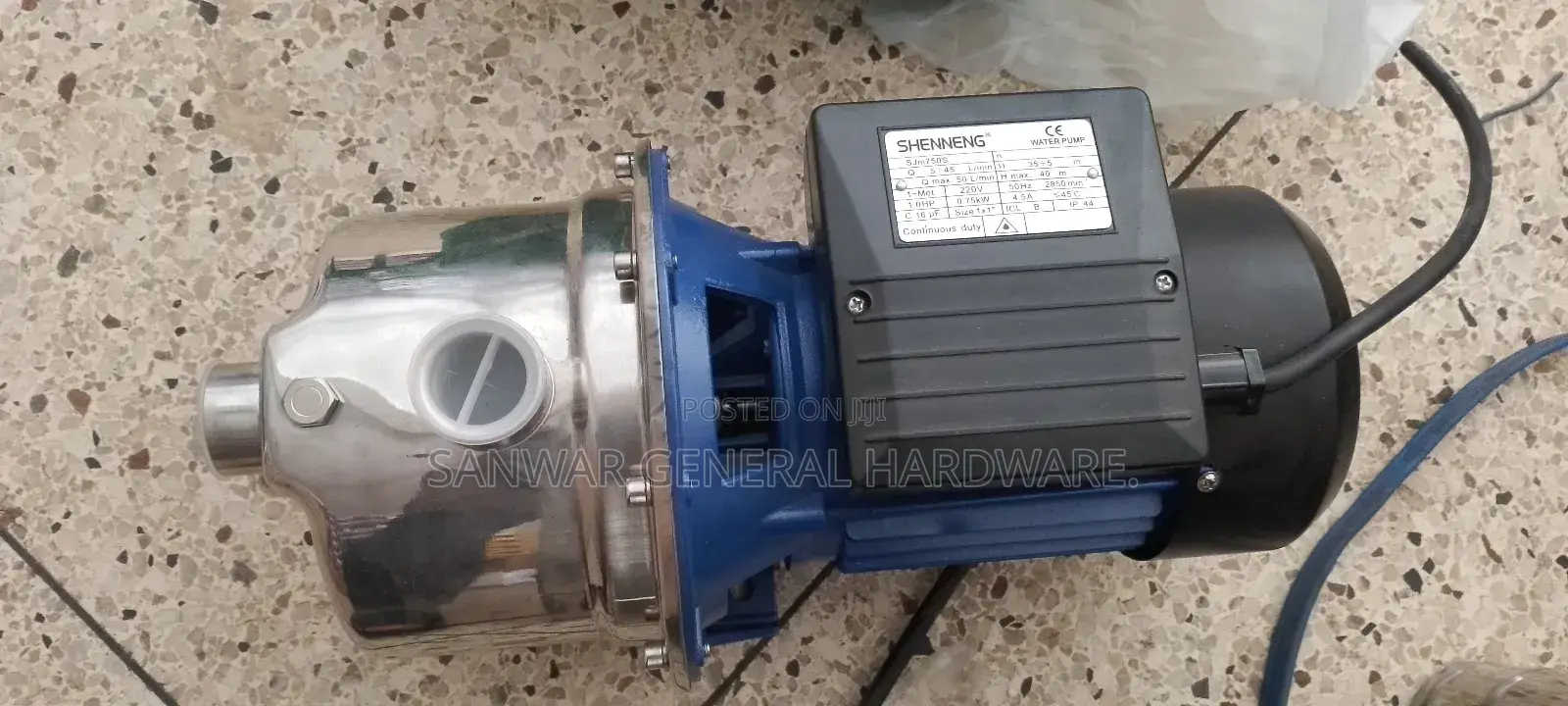 Stainless Steel Surface Pumps(1hp) Hot Water and Juice.