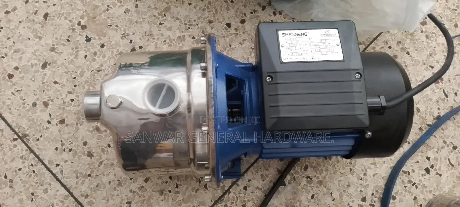 Stainless Steel Surface Pumps(1hp) Hot Water and Juice.