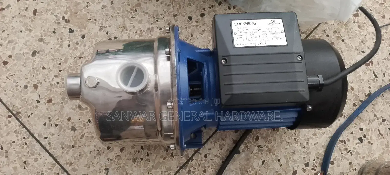 Stainless Steel Surface Pumps(1hp) Hot Water and Juice.