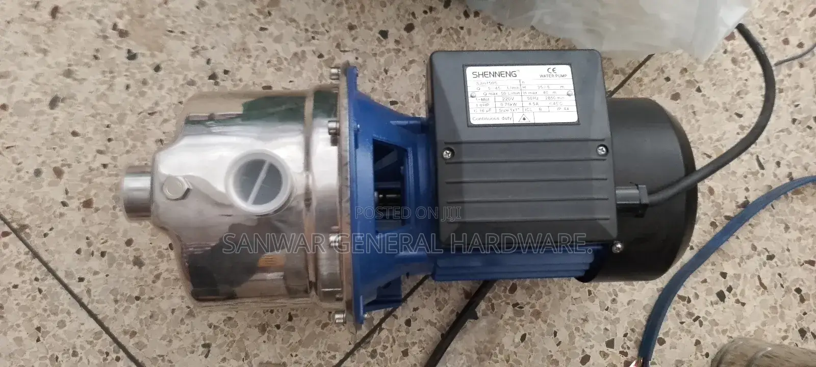 Stainless Steel Surface Pumps(1hp) Hot Water and Juice.