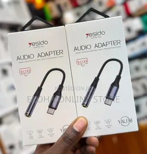 Yesido Audio Adapter Type-C to 3.5mm Headphone Jack Adapter