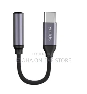 Yesido Audio Adapter Type-C to 3.5mm Headphone Jack Adapter