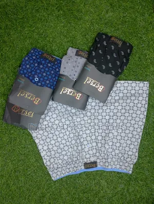 Men Cotton Boxers (12pcs )