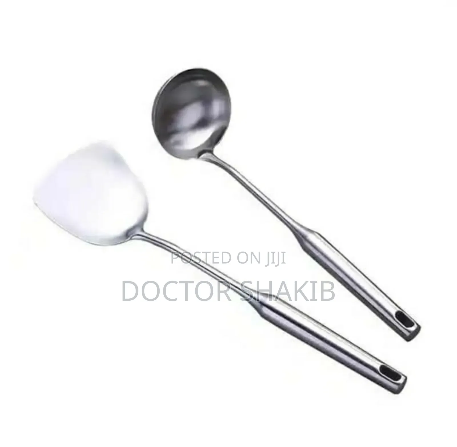 Quality Pair of Aluminum Spoons