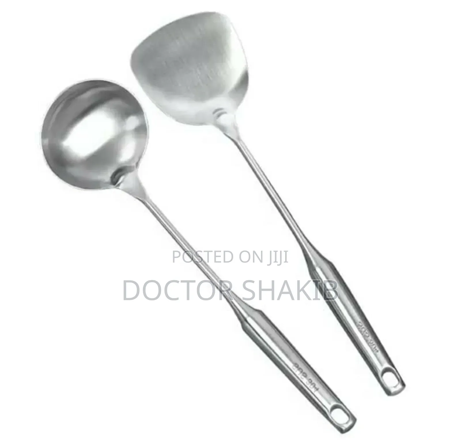 Quality Pair of Aluminum Spoons